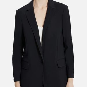 Women's Theory one button casual blazer